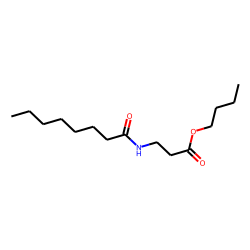 «beta»-Alanine, N-capryloyl-, butyl ester