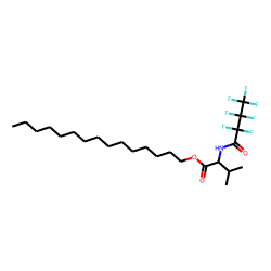 l-Valine, n-heptafluorobutyryl-, pentadecyl ester