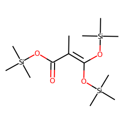 2-Propenoic acid, 2-methyl-3,3-bis[(trimethylsilyl)oxy]-, trimethylsilyl ester