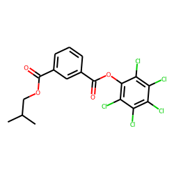 Isophthalic acid, isobutyl pentachlorophenyl ester