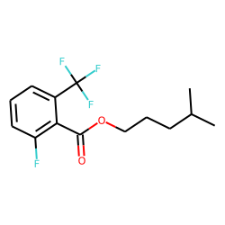 6-Fluoro-2-trifluoromethylbenzoic acid, isohexyl ester