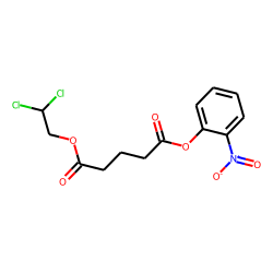Glutaric acid, 2,2-dichloroethyl 2-nitrophenyl ester