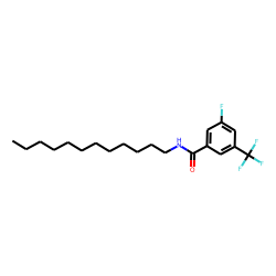 Benzamide, 3-fluoro-5-trifluoromethyl-N-dodecyl-