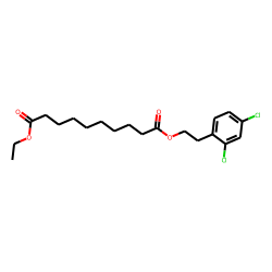 Sebacic acid, 2,4-dichlorophenethyl ethyl ester