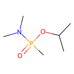 N,n-dimethyl-p-methyl phosphonamidic acid, isopropyl ester