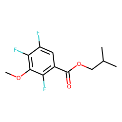 3-Methoxy-2,4,5-trifluorobenzoic acid, isobutyl ester
