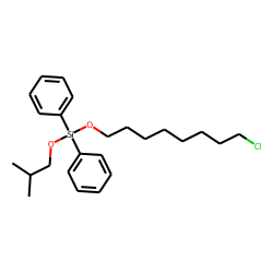 Silane, diphenyl(8-chloroctyloxy)isobutoxy-