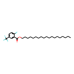 2-Fluoro-5-trifluoromethylbenzoic acid, nonadecyl ester