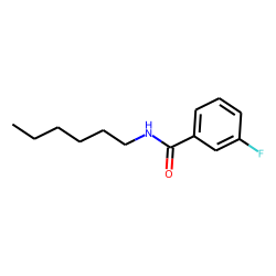 Benzamide, 3-fluoro-N-hexyl-