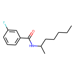 Benzamide, 3-fluoro-N-(hept-2-yl)-