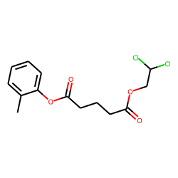 Glutaric acid, 2,2-dichloroethyl 2-methylphenyl ester