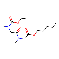 Sarcosylsarcosine, N-ethoxycarbonyl-, pentyl ester