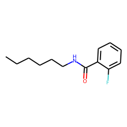 Benzamide, 2-fluoro-N-hexyl-