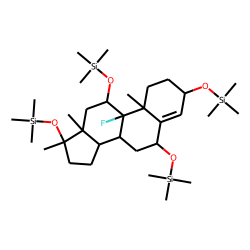 Androst-4-en-9«alpha»-fluoro-17«alpha»-methyl-3«alpha»,6«beta»,11«beta»,17«beta»-tetraol, TMS