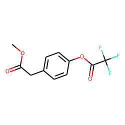 p-Hydroxyphenylacetic acid, TFA-ME