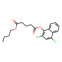 Glutaric acid, butyl 2,4-dichloronaphthyl ester