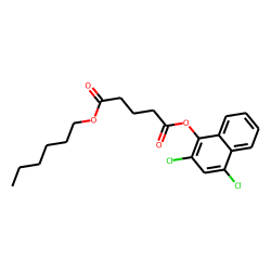 Glutaric acid, 2,4-dichloronaphthyl hexyl ester