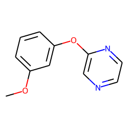 2-(M-methoxy phenoxy) pyrazine