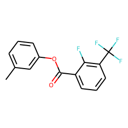 2-Fluoro-3-trifluoromethylbenzoic acid, 3-methylphenyl ester