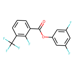 2-Fluoro-3-trifluoromethylbenzoic acid, 3,5-difluophenyl ester