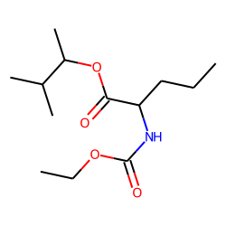 D-Norvaline, N(O,S)-ethoxycarbonyl, (S)-(+)-3-methyl-2-butyl ester