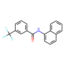 Benzamide, N-(1-naphthyl)-3-trifluoromethyl-