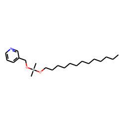 1-Tridecanol, picolinyloxydimethylsilyl ether