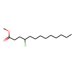 4-Chlorotridecanoic acid, methyl ester