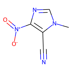 Imidazole-5-carbonitrile, 1-methyl-4-nitro-