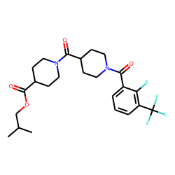 Isonipecotinoylisonipecotic acid, N'-(2-fluoro-3-trifluoromethylbenzoyl)-, isobutyl ester