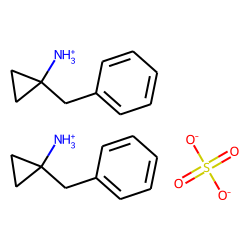 Cyclopropanamine, 1-benzyl-, sulfate (2 to 1)