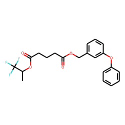 Glutaric acid, 1,1,1-trifluoroprop-2-yl 3-phenoxybenzyl ester