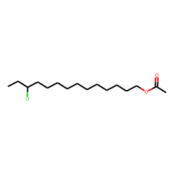 1-Tetradecanol, 12-chloro, acetate