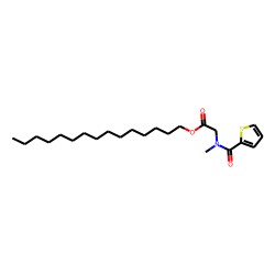 Sarcosine, N-(2-thienylcarbonyl)-, pentadecyl ester