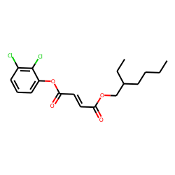 Fumaric acid, 2-ethylhexyl 2,3-dichlorophenyl ester