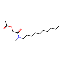 Acetoxyacetamide, N-decyl-N-methyl-
