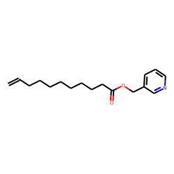 10-Undecenoic acid, picolinyl ester