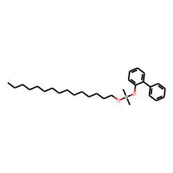 Silane, dimethyl(2-biphenyloxy)pentadecyloxy-