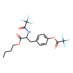 L-Tyrosine, N-(trifluoroacetyl)-, butyl ester, trifluoroacetate (ester)