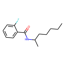 Benzamide, 2-fluoro-N-(hept-2-yl)-