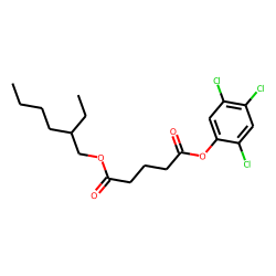 Glutaric acid, 2-ethylhexyl 2,4,5-trichlorophenyl ester