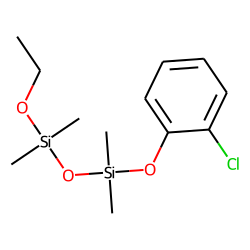 Silane, dimethyl(dimethyl(2-chlorophenoxy)silyloxy)ethoxy-