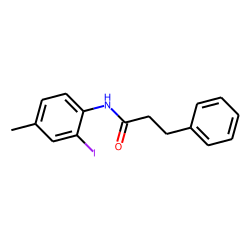 Propanamide, N-(2-iodo-4-methylphenyl)-3-phenyl-