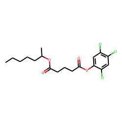 Glutaric acid, hept-2-yl 2,4,5-trichlorophenyl ester