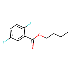 2,5-Difluorobenzoic acid, butyl ester