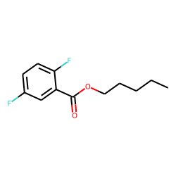 2,5-Difluorobenzoic acid, pentyl ester