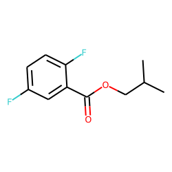 2,5-Difluorobenzoic acid, isobutyl ester