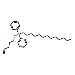 Silane, diphenyldodecyloxy(pent-4-en-1-yloxy)-