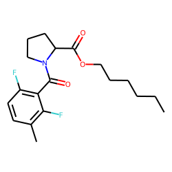 L-Proline, N-(2,6-difluoro-3-methylbenzoyl)-, hexyl ester