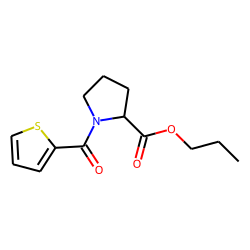 L-Proline, N-(thiophen-2-carbonyl)-, propyl ester